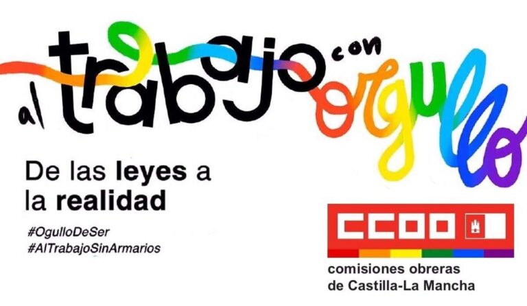 Los delegados de CCOO trabajarán para que las empresas de C-LM sean espacios "seguros y libres de LGTBIfobia"