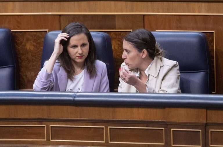 23J- Podemos dice a sus bases que firmó con Sumar sin Montero en listas porque se amenazó con excluirles de la coalición