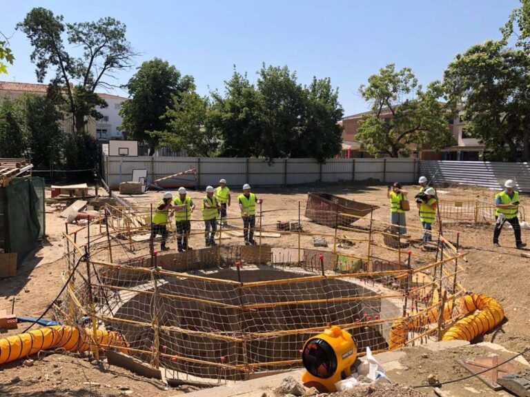 Dolz destaca que las obras de reparación del colector de Astrana Marín han permitido retirar mil toneladas de residuos