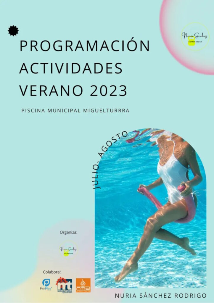 actividades piscina verano miguelturra 2023