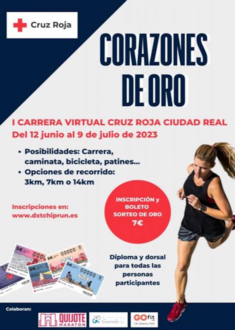 carrera virtual corazones de oro ciudad real