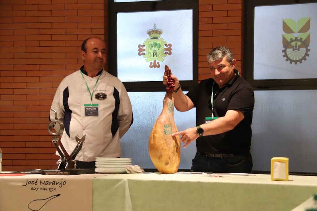 cata corte jamon fercam 2023 manzanares