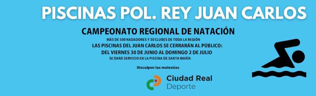 cierre piscinas ciudad real pol rey juan carlos