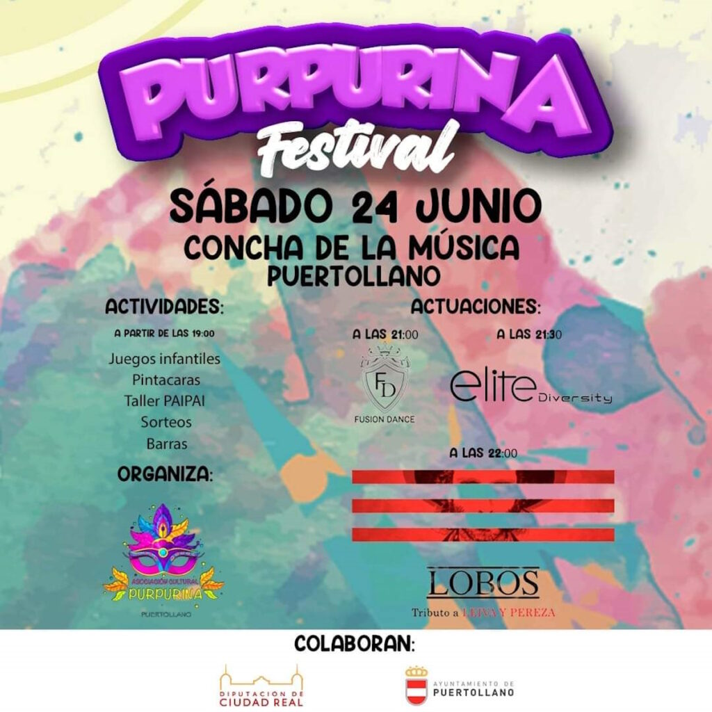 festival purpurina puertollano