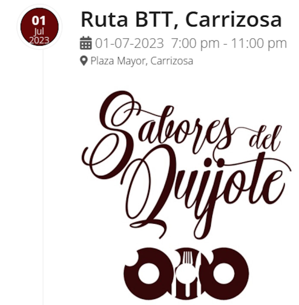 ruta btt carrizosa