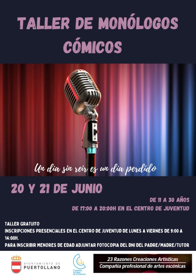 taller de monologos para jovenes en puertollano