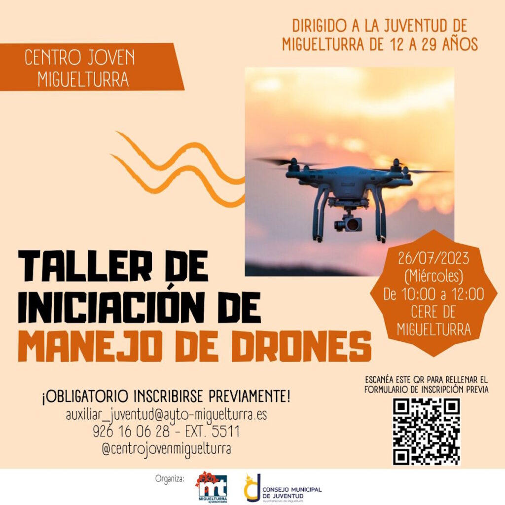 taller iniciacion drones cere miguelturra