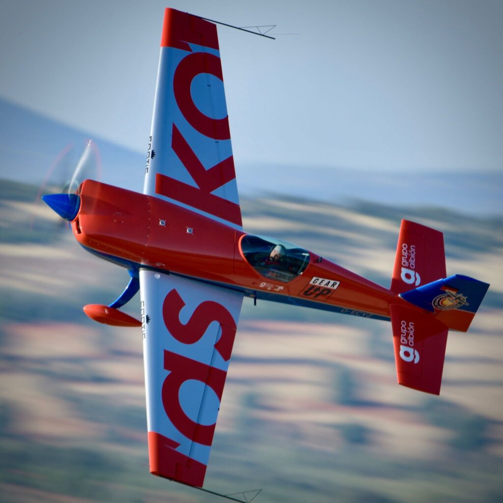 Cástor Fantoba, campeón de Freestyle en el Campeonato de España de Vuelo Acrobático 2