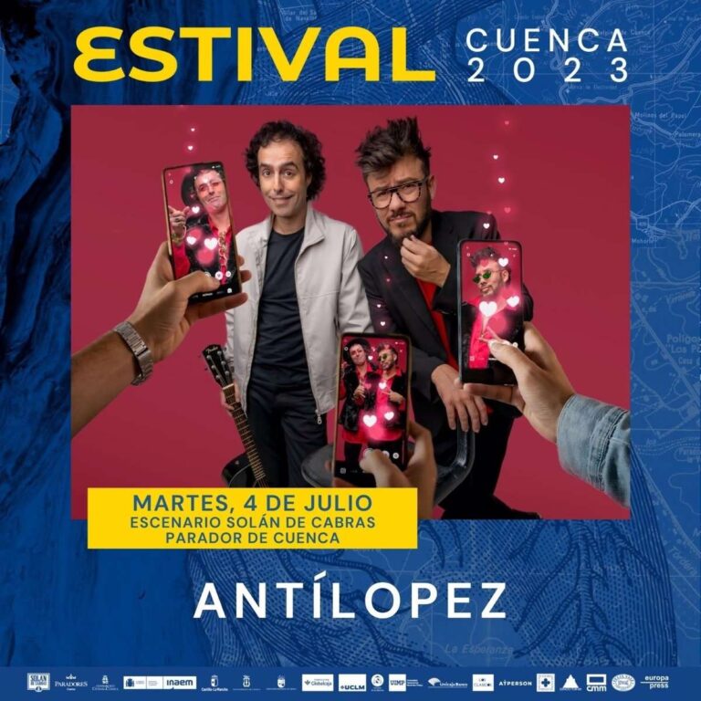 Antílopez y la sanclementina Laura Moreno reabrirán Estival Cuenca tras el "mal trago" de la suspensión de Miss Caffeina