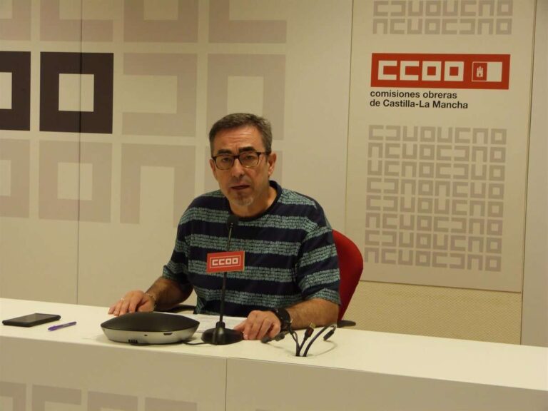 De la Rosa (CCOO) aboga por incentivar el voto a opciones de izquierda para evitar "retrocesos" con otro gobierno