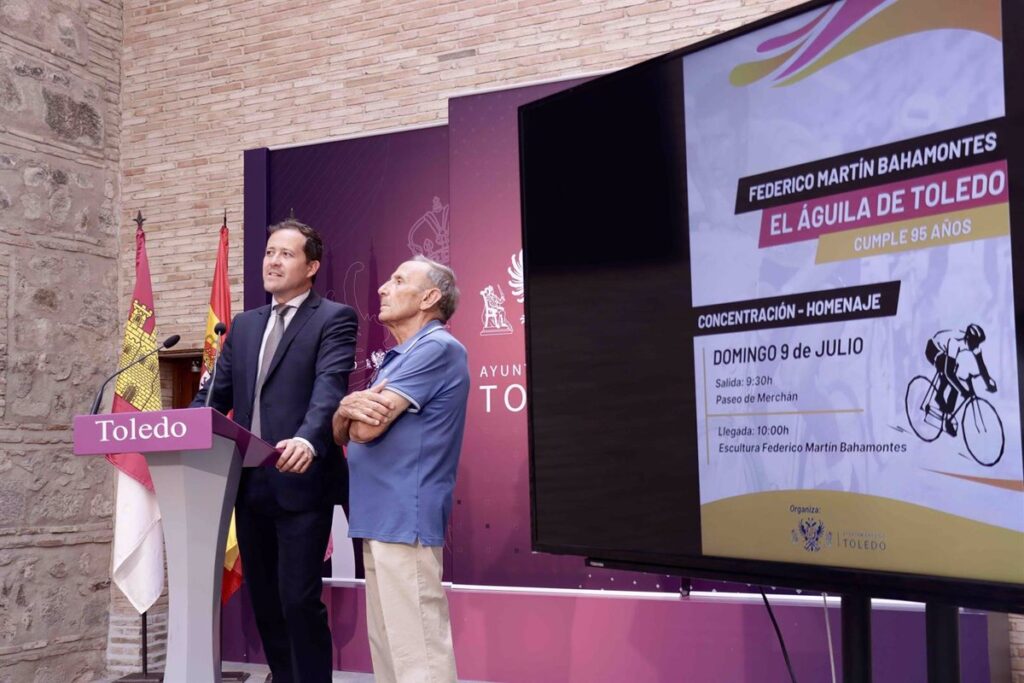 Federico Martín Bahamontes, 'El Águila de Toledo' recibirá un homenaje este domingo por su 95 cumpleaños en la capital