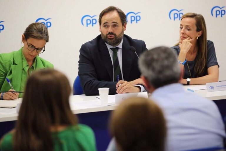Núñez traslada a Feijóo el apoyo "indiscutible" del PP C-LM y le ofrece "total colaboración" para intentar investidura