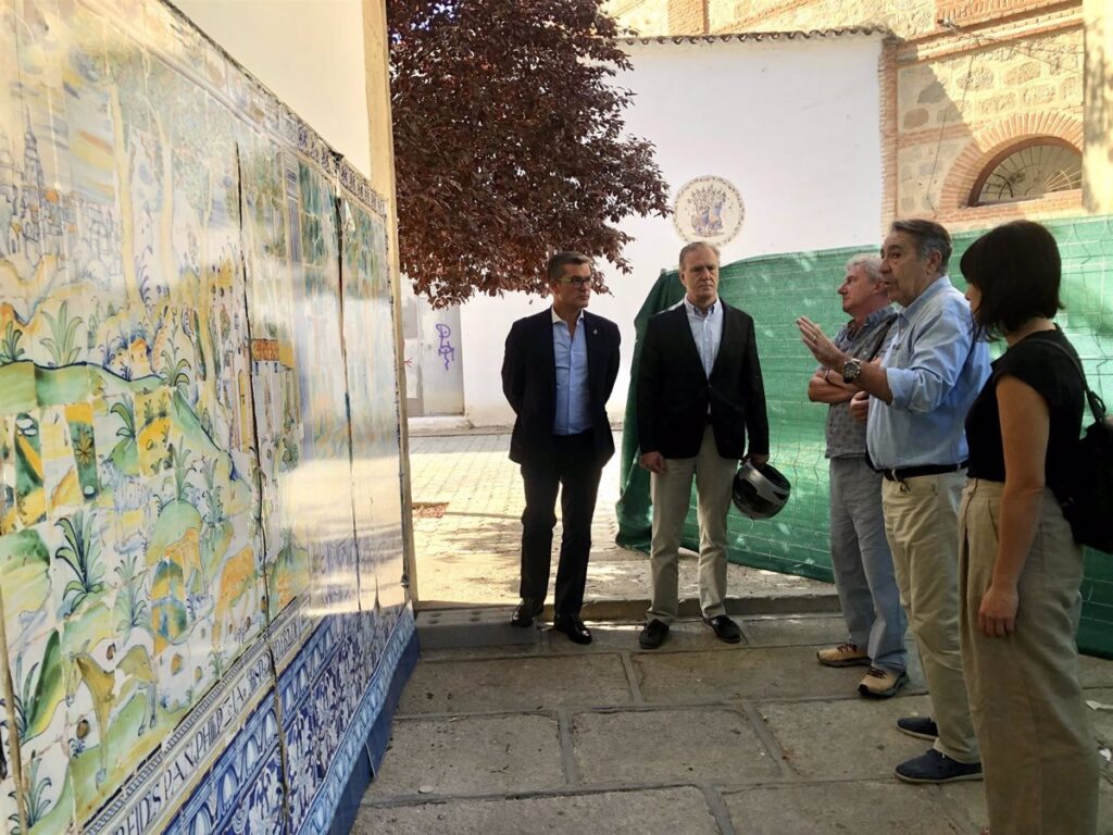 Los azulejos de la Basílica del Prado de Talavera de la Reina volverán a lucir "en todo su esplendor" en cinco meses