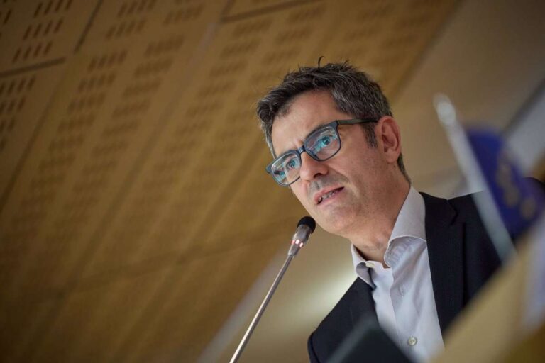 Bolaños prevé una semana de movilización de la gente que está "espantada" de Vox y se siente "traicionada" por PP