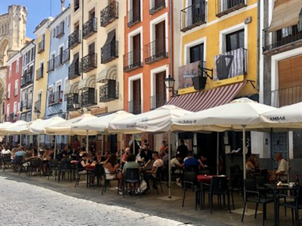 control de terrazas en cuenca