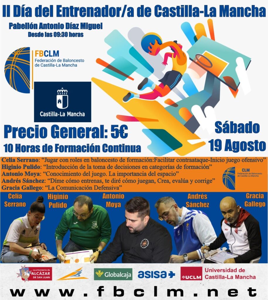 II Día del Entrenador de Castilla-La Mancha: Una fecha ineludible para los amantes del baloncesto 1