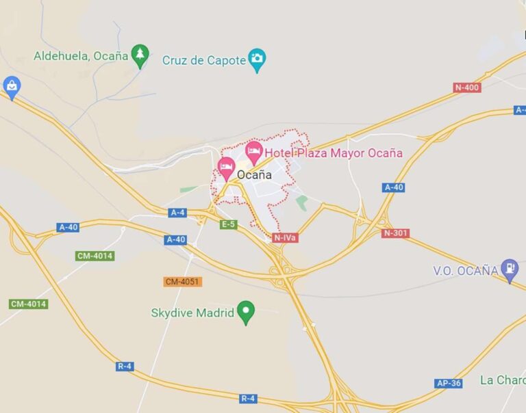 Herido tras salirse de la vía con su vehículo y caer en la vía del tren a su paso por Ocaña (Toledo)