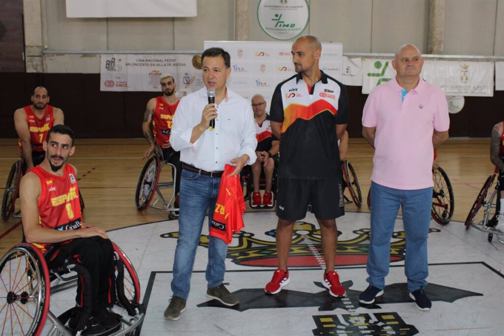 La Selección Española de Baloncesto en Silla de Ruedas escoge Albacete para preparar el Campeonato Europeo