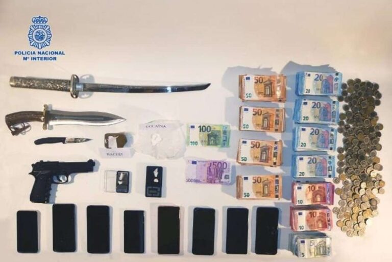 Detienen a diez personas y desmantelan varios puntos de venta de droga en dos operaciones en Puertollano
