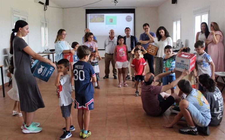 Estudiantes de Alcolea, Bercial y Aldeanueva de Barbarroya participan en talleres sobre la Agenda 2030