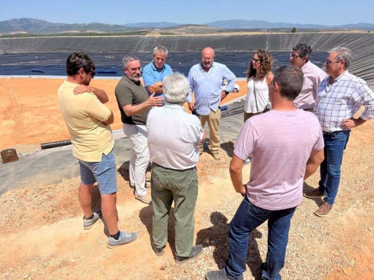 Las obras de transformación de la zona regable de Cogolludo estarán finalizadas a finales de año