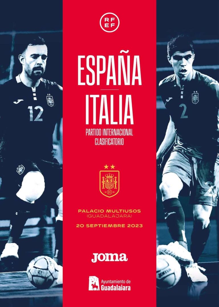 Guadalajara acogerá el partido entre España e Italia clasificatorio para el Mundial de Fútbol el 20 de septiembre