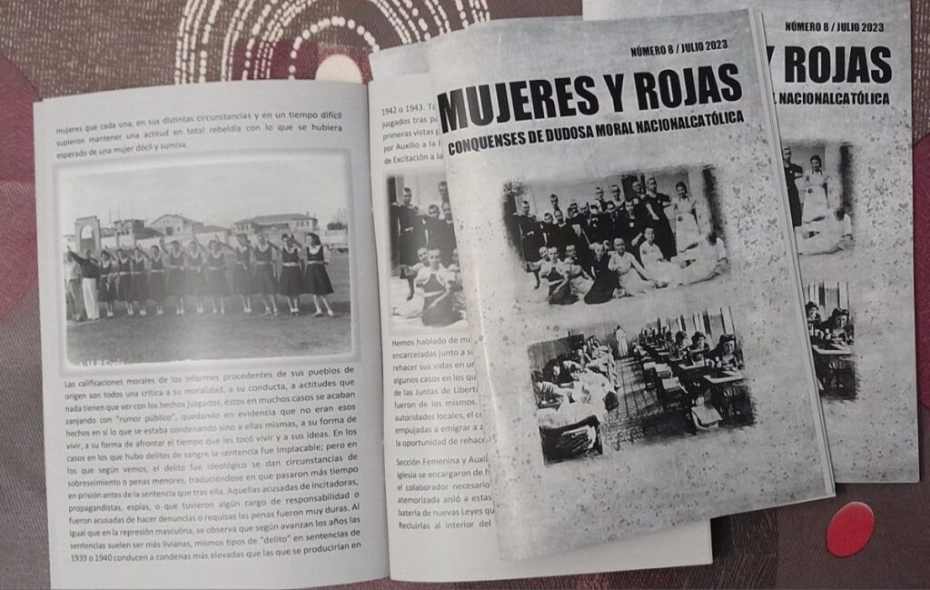 La ARMH de Cuenca presenta este lunes su octavo fanzine 'Mujeres y Rojas. Conquenses de dudosa moral nacionalcatólica'