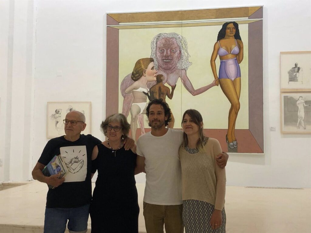 Pat Andrea y su familia se instalan en la Fundación Antonio Pérez con una exposición que apunta a ser histórica
