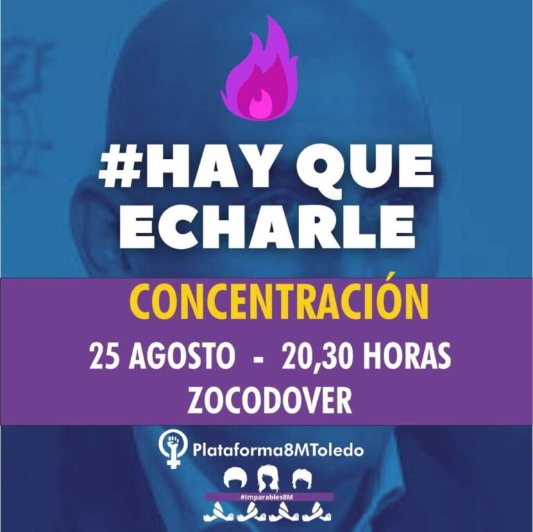 Convocan concentraciones en Toledo y Cuenca contra "el horrible discurso de odio" de Rubiales: "Hay que echarle"