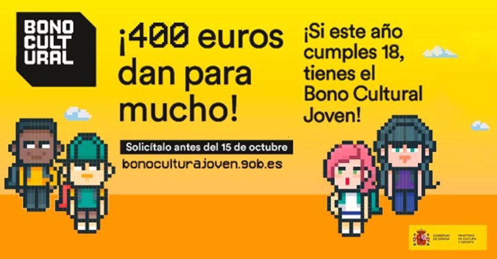 Hasta 7.697 castellanomanchegos solicitan el Bono Cultural Joven desde su puesta en marcha en junio