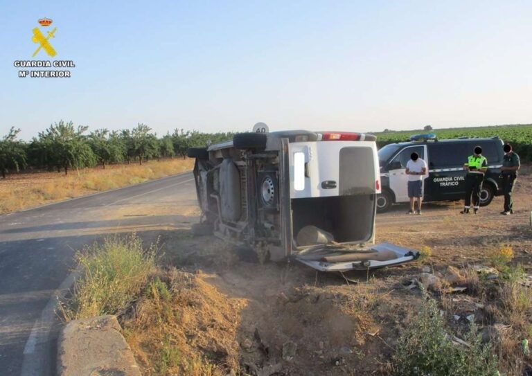 Investigado por provocar un accidente de tráfico en Campo de Criptana con tres personas heridas, una grave
