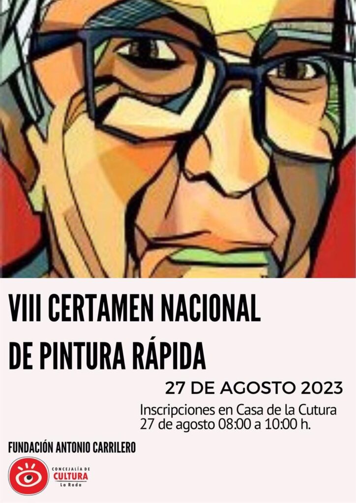 La Roda (Albacete) acogerá el 27 de agosto el VIII Certamen Nacional de Pintura Rápida
