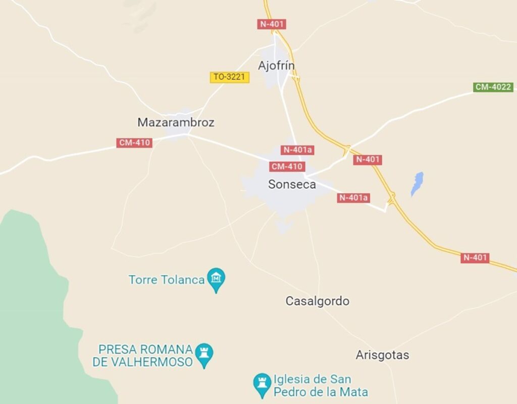 Fallece un hombre de 78 años tras ser atropellado por una moto en Sonseca (Toledo)