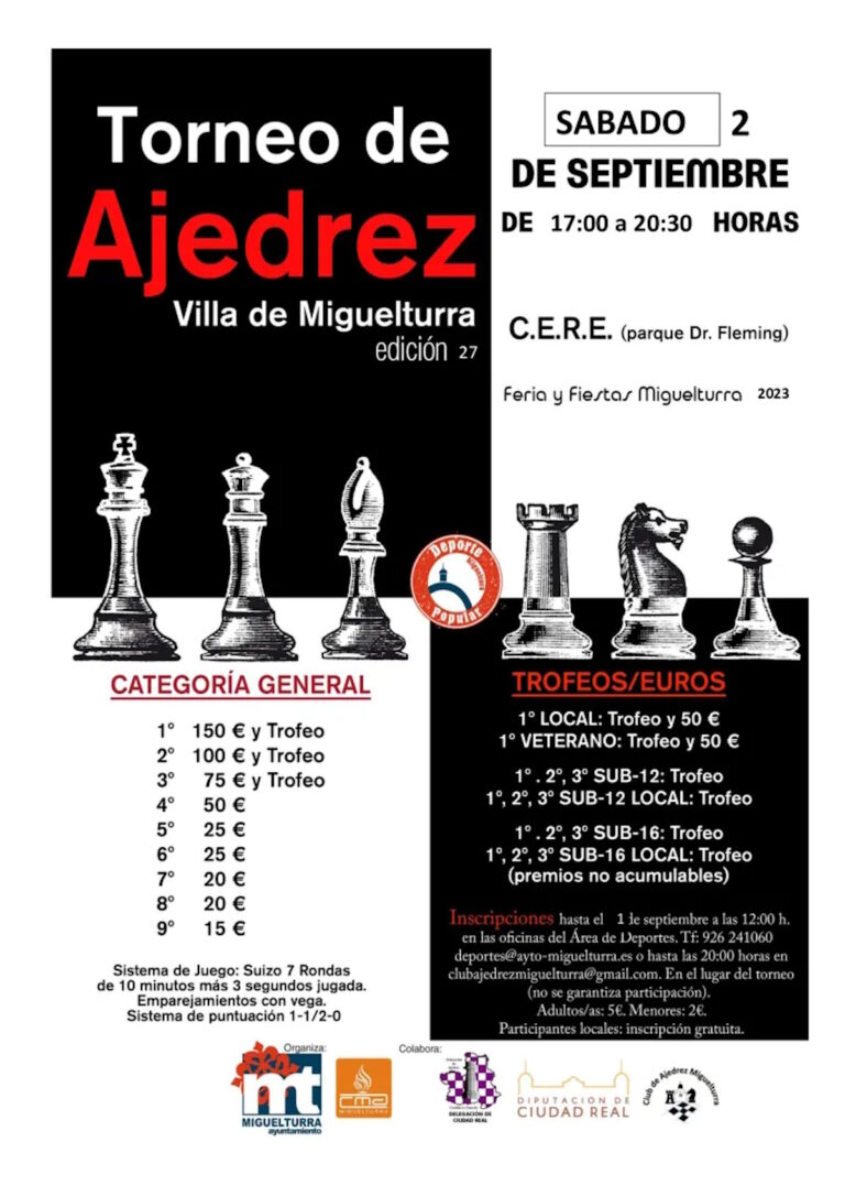 bases torneo ajedrez 2023 miguelturra