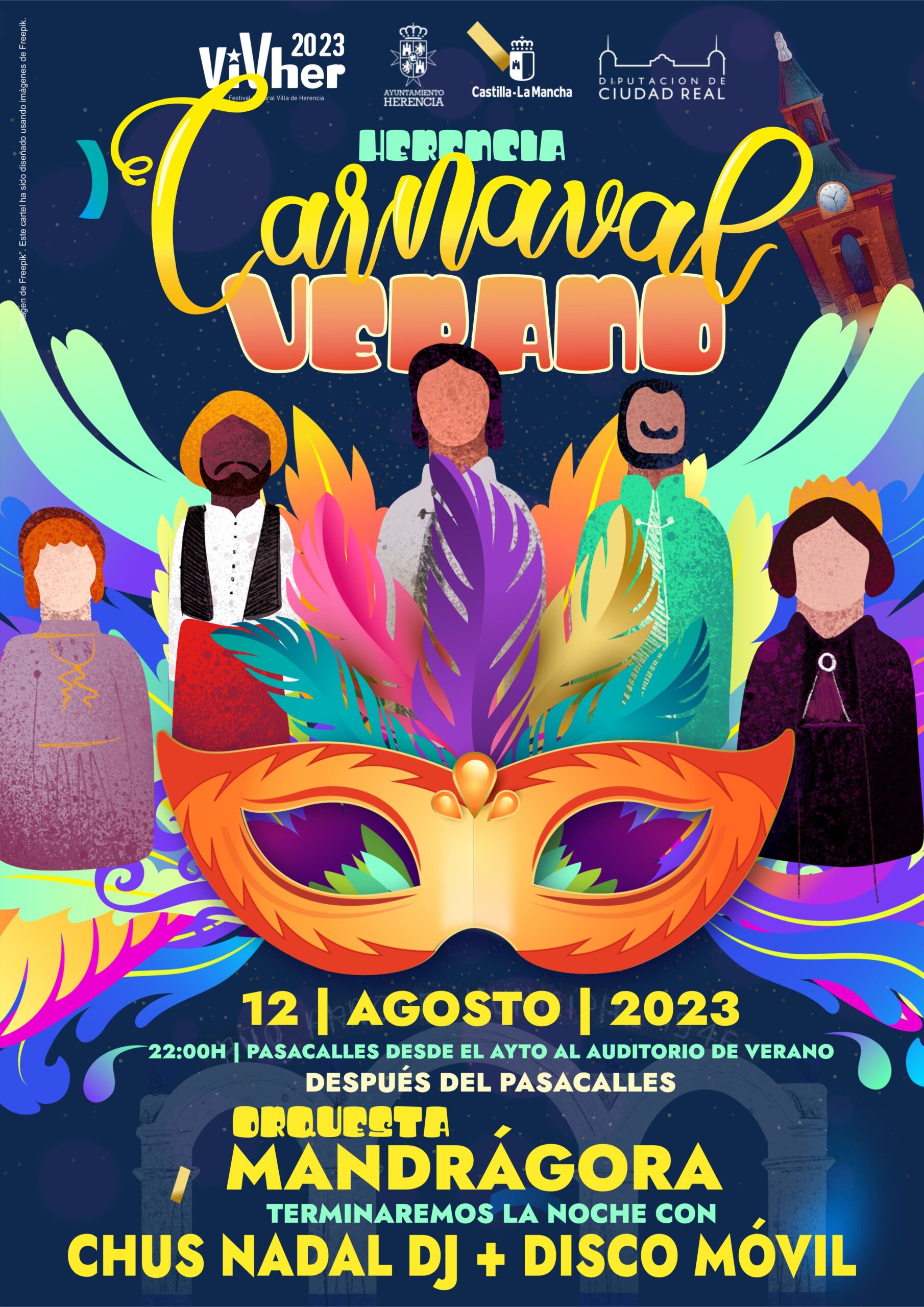 El Carnaval de Herencia vuelve a salir a la calle como cita ineludible de la agenda estival 1
