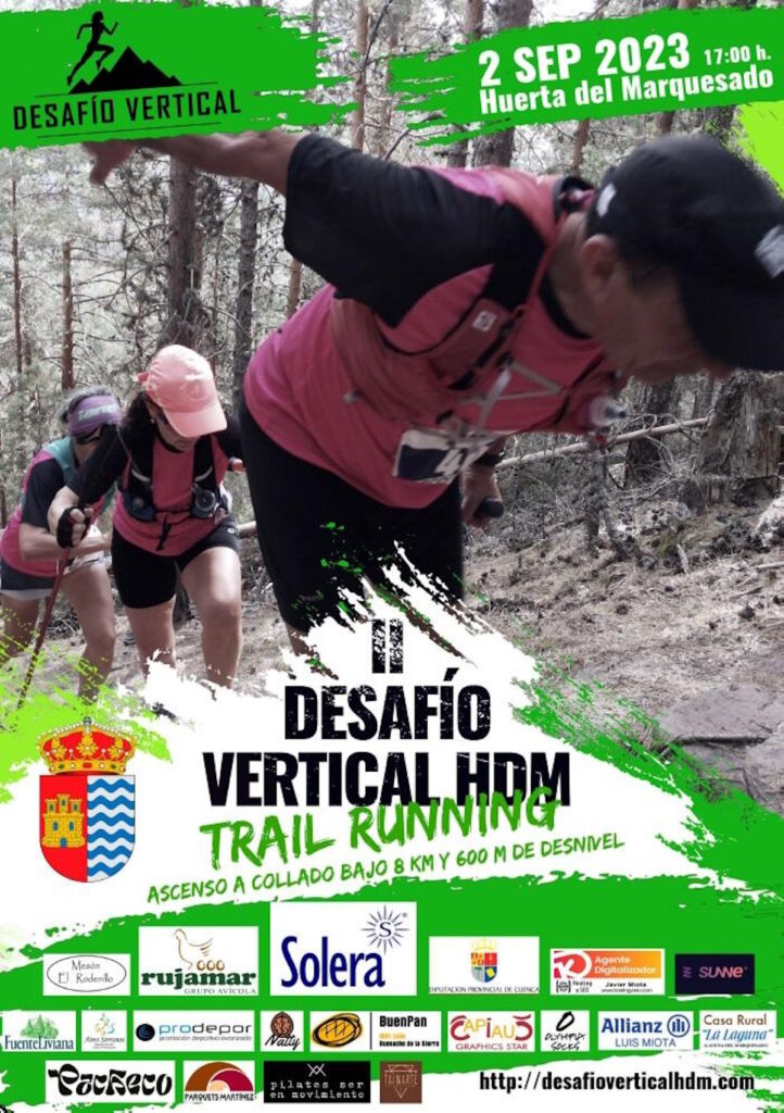 trail desafio vertical huerta del marquesado cuenca