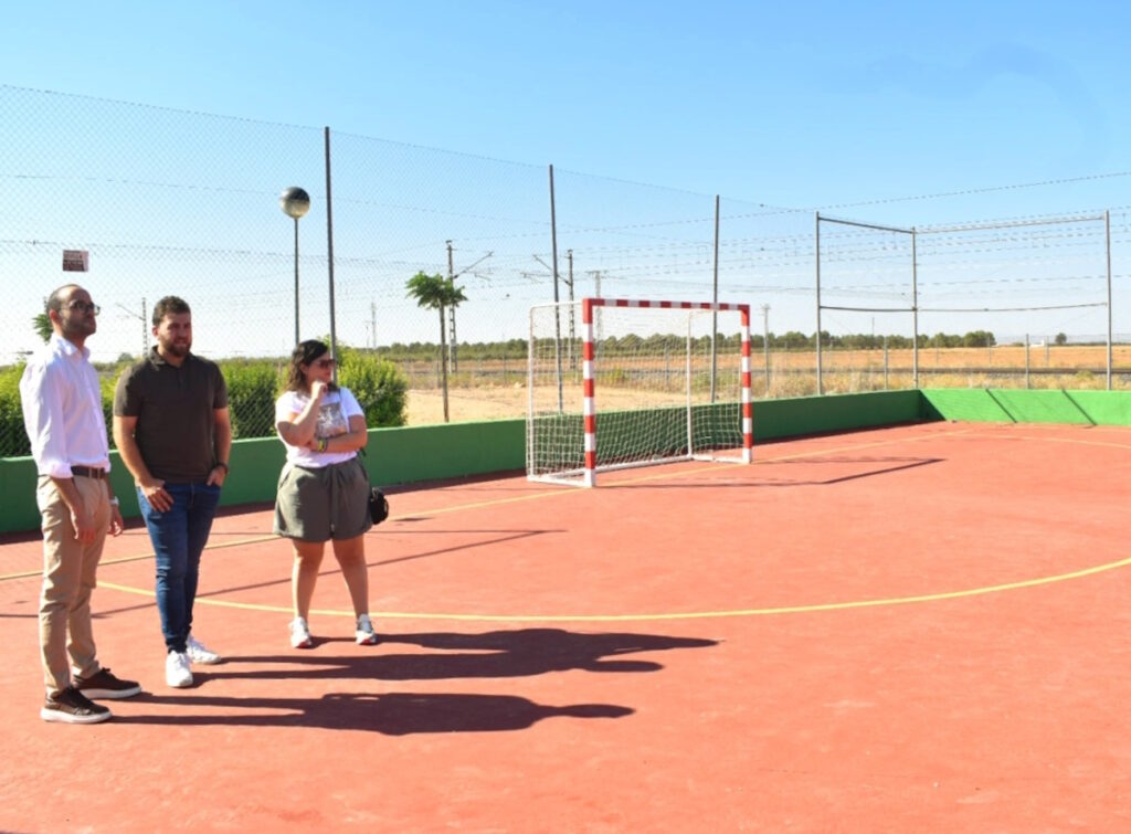 fran valera de visita en la gineta albacete