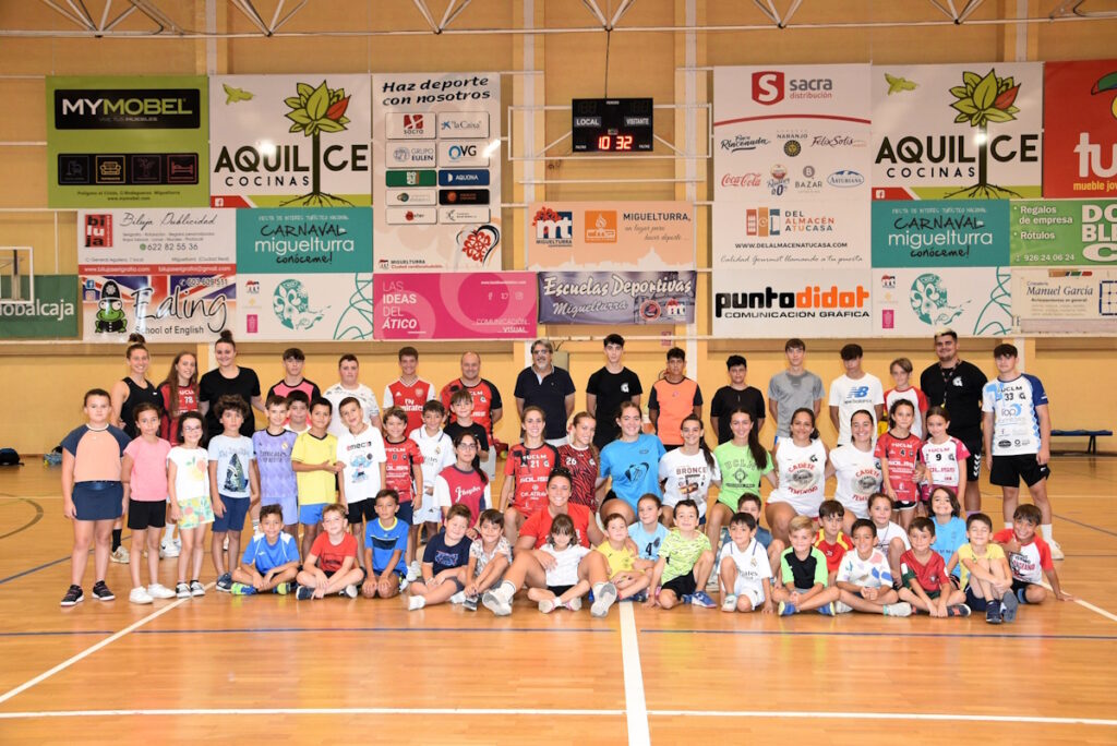 taller de balonmano en miguelturra 2023