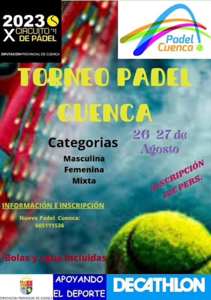 torneo de padel cuenca