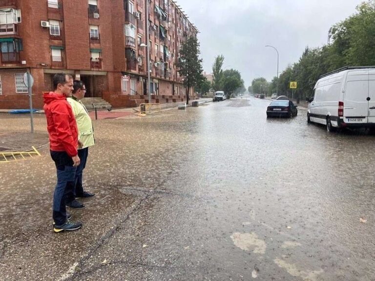 Siguen los incidentes por achiques de agua y obstáculos en la calzada, sobre todo en la provincia de Toledo