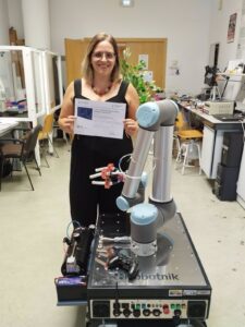 Investigadora UCLM Blanca Quintana recibe un premio del CEA por sus aportaciones a la visión por computador y robótica