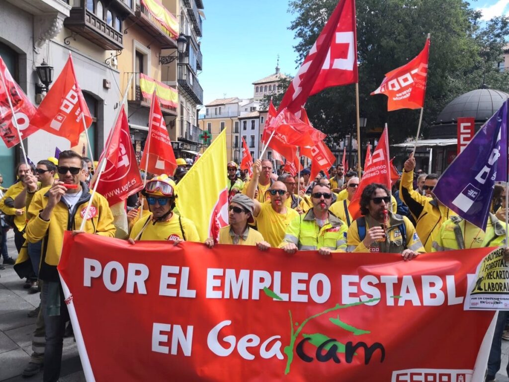 CCOO denuncia el despido "inesperado y sorpresivo" de 400 trabajadores eventuales y fijos-discontinuos de Geacam