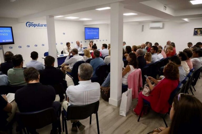 Núñez contrapone la gestión de las administraciones del PP poniendo dinero ante la DANA frente a la "inacción" del PSOE