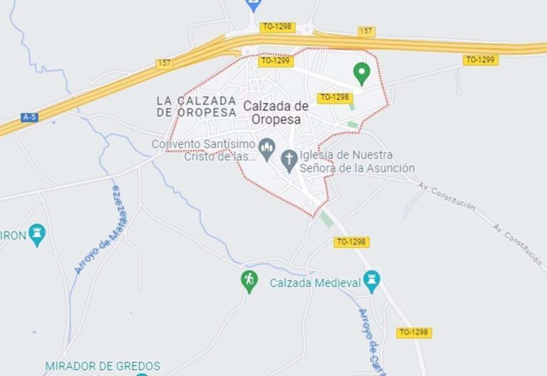 Un fallecido tras salirse de la vía la motocicleta que conducía en Calzada de Oropesa (Toledo)