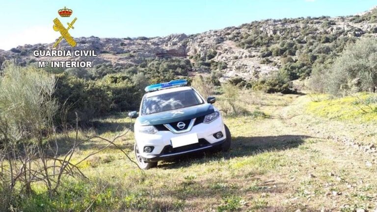 La Guardia Civil rescata a una persona que sufrió una caída en el Paraje la Rendija de Herencia (Ciudad Real)