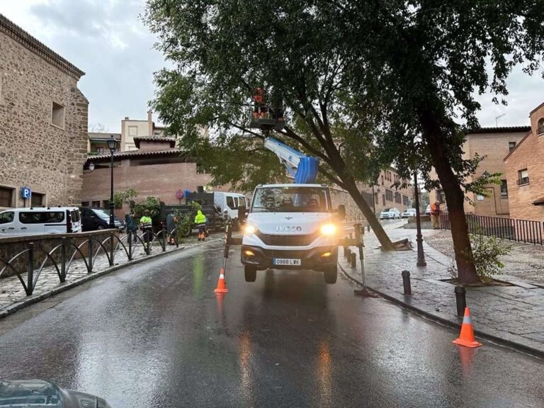 Temporal.- Toledo habilita un millón de euros para paliar los daños y pedirá ser declarada zona catastrófica