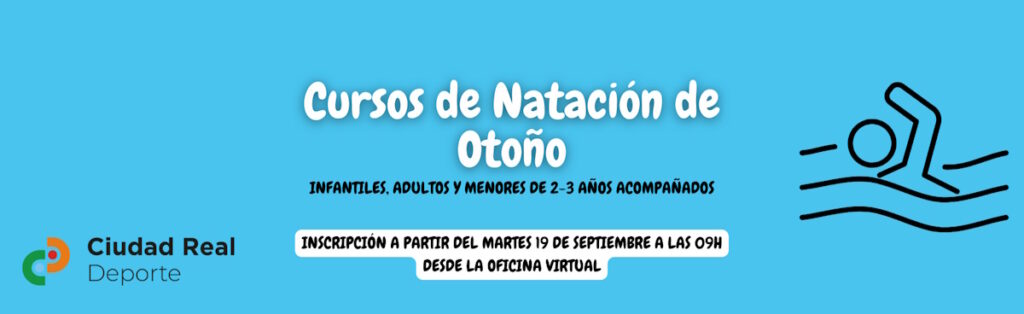 cursos de natacion otono ciudad real