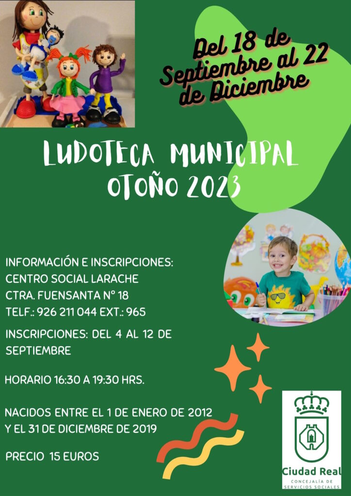 ludoteca de otono en ciudad real 2023