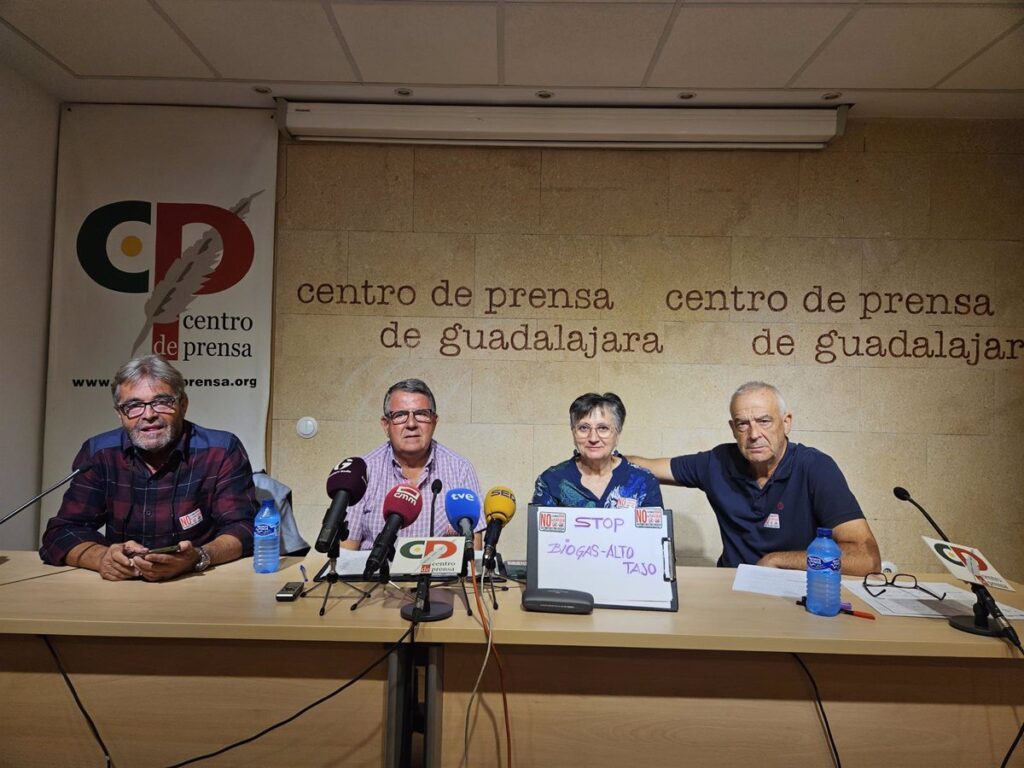 La asociación Biogás-Alto Tajo pide que se paralice el proyecto de una planta de biogás de Corduente (Guadalajara)