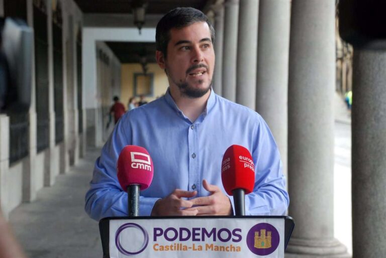 Podemos C-LM pide a García-Page que "se posicione" y canalice ayuda humanitaria a la franja de Gaza